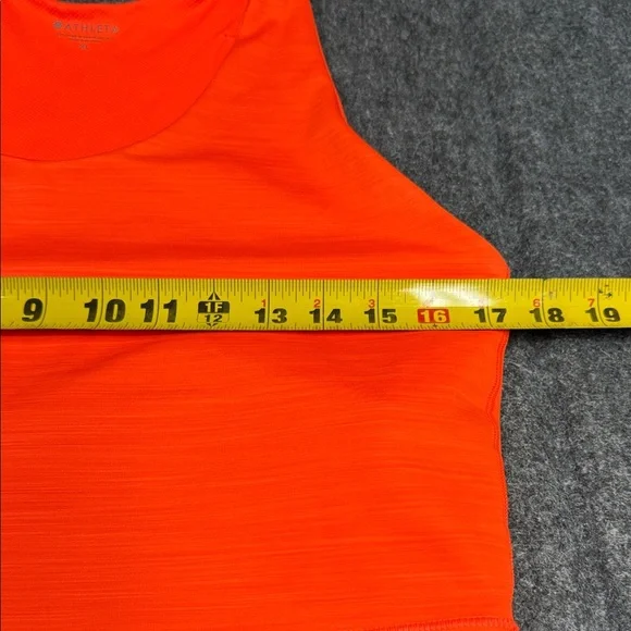 Athleta Bright Orange Crop Top - Picture 5 of 6
